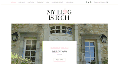 Desktop Screenshot of myblogisrich.com